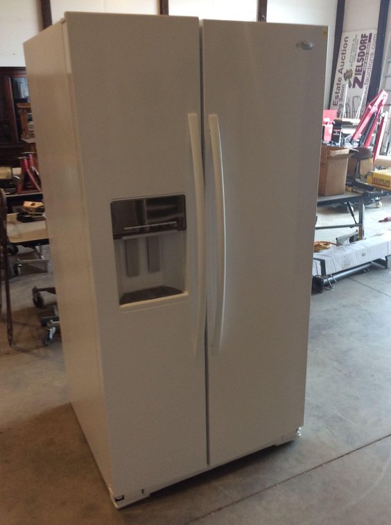 WHIRLPOOL GOLD SIDE BY SIDE REFRIGERATOR/FREEZER