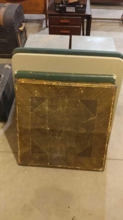 (4) FOLDING CARD TABLES