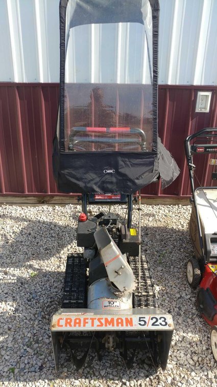 CRAFTSMAN ii SERIES, 5/23 8-SPEED SNOWBLOWER w/10" IMPELLER & HOOD