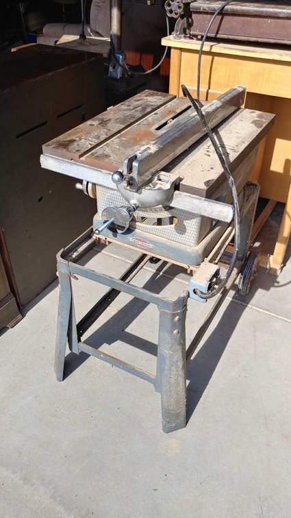 VINTAGE CRAFTSMAN TABLE SAW
