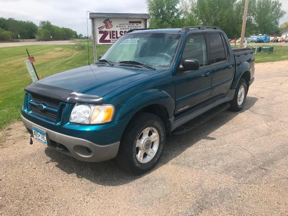 2001 FORD EXPLORER SPORT TRAC 112,000 MILES, AM/FM/CD KEYLESS ENTRY, PW/PL, 4WD V6, 4.0L (244 CID); 