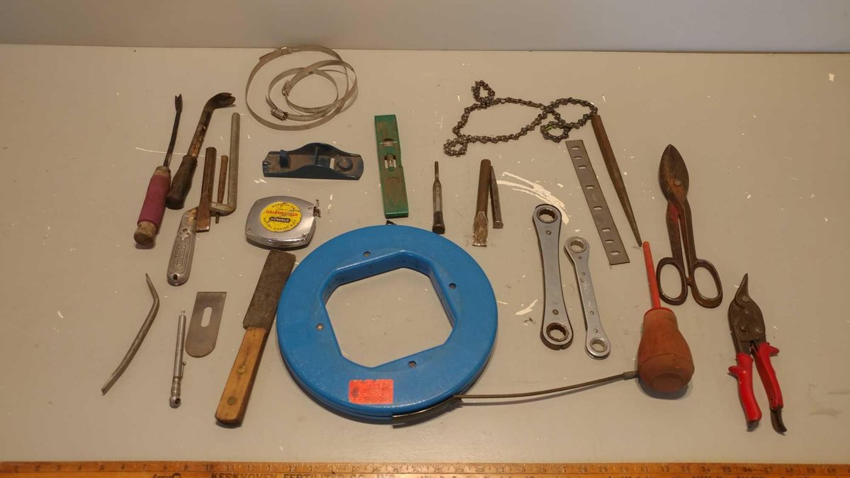 FLEXIBLE SNAKE and CHAINSAW CHAIN and MISC HARDWARE