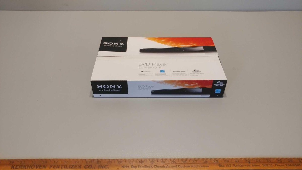 SONY DVD PLAYER DVP-SR101P (NEW)