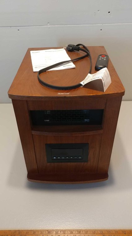 LIFE PRO INFRARED QUARTZ ELECTRIC HEATER w/REMOTE CONTROL