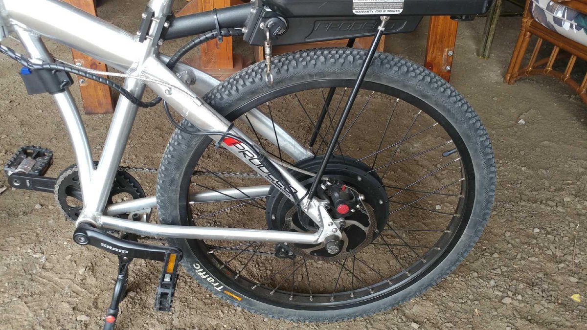 2013 PRODECO TECH GENESIS 500 ELECTRIC BIKE w/ALUMINUM FRAME &amp; LI-ion LiFEP04 BATTERY