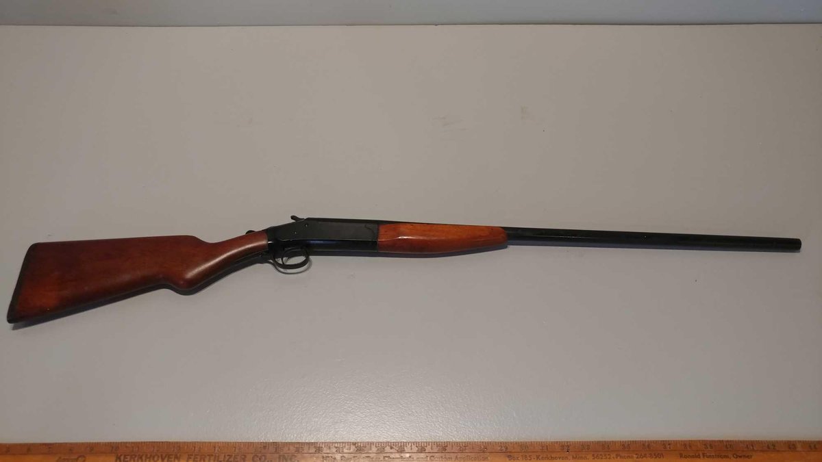 EXEL SHOTGUN, 20 GAUGE SINGLE SHOT