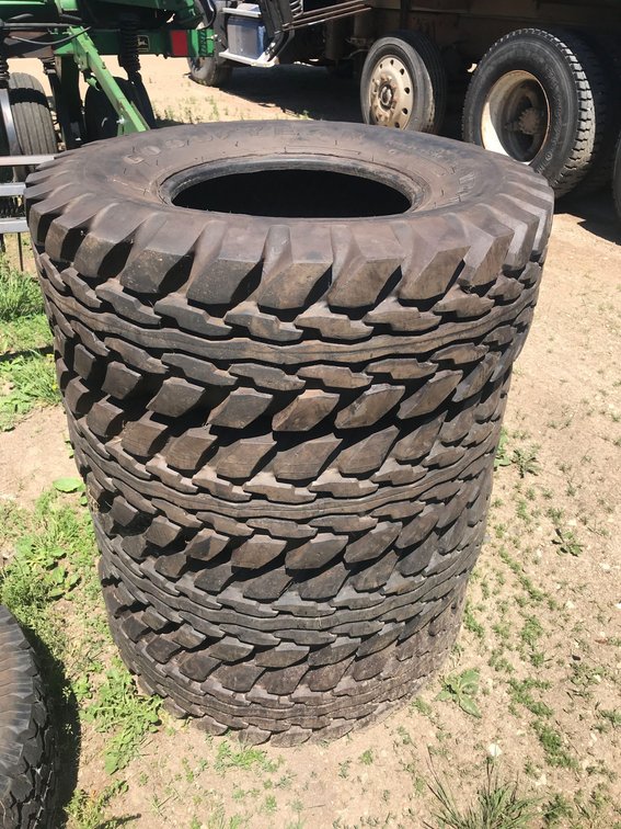 (4) NEW GOODYEAR 36X12.5X16.5 6 PLY TIRES (ITEM AT ZIELSDORF AUCTIONS)