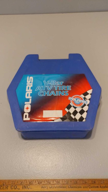 POLARIS V BAR ATV TIRE CHAINS FOR RANGER (ITEM AT ZIELSDORF AUCTIONS)