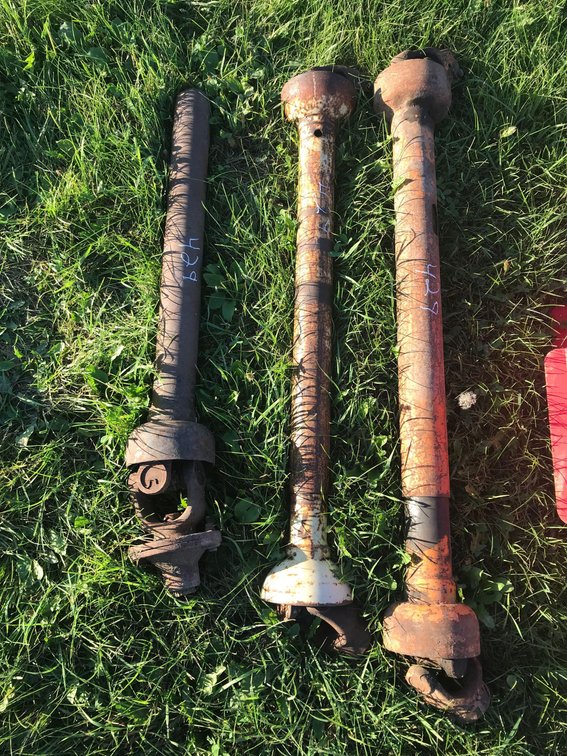 (3) PTO SHAFTS (ITEM AT ZIELSDORF AUCTIONS)