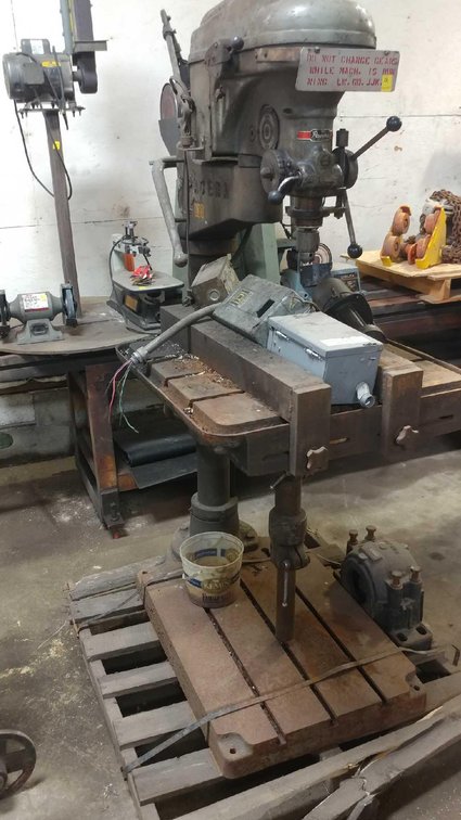 PACERA DRILL PRESS (3 PHASE; CONDITION UNKNOWN)