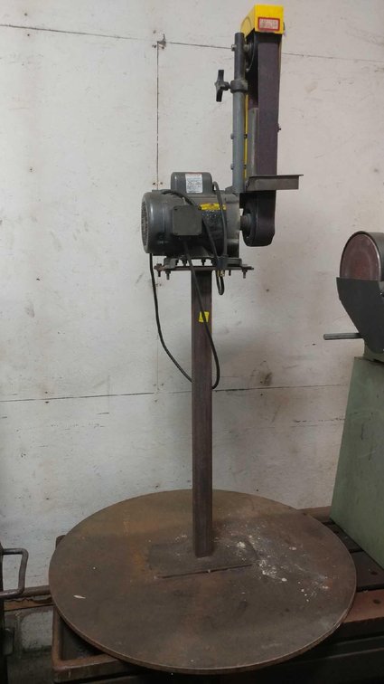 KALAMAZOO 2" BELT SANDER ON STAND