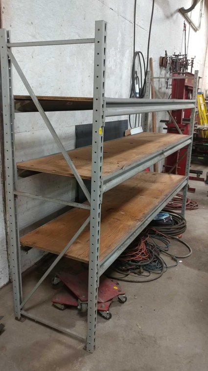 SHELVING (6' x 100" x 24") 3 SHELVES