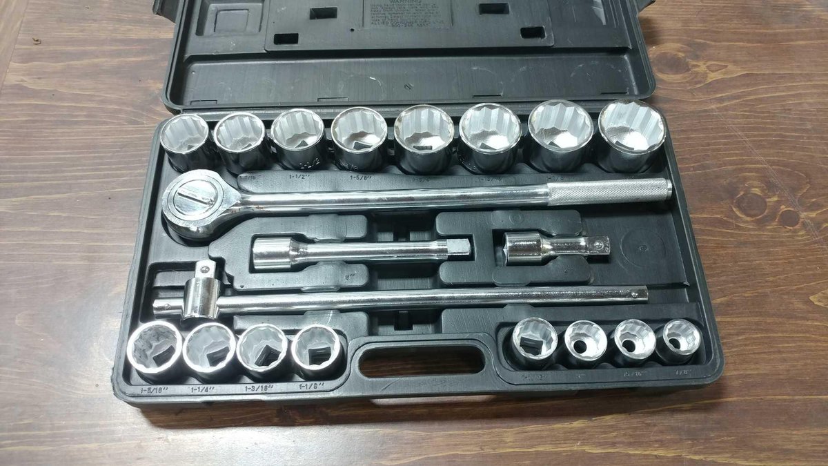 HARVEST FORCE 21-PIECE 3/4" DRIVE SOCKET SET