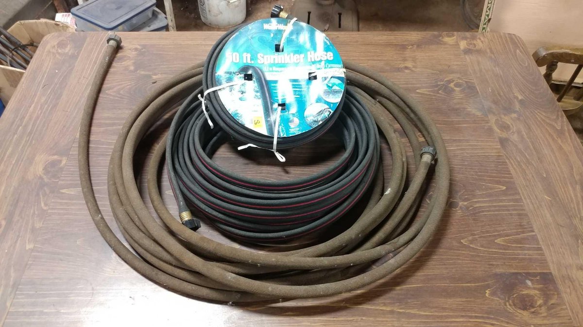 (2) 50' WATERWORKS SOAKER HOSES and (1) GENERIC SOAKER HOSE