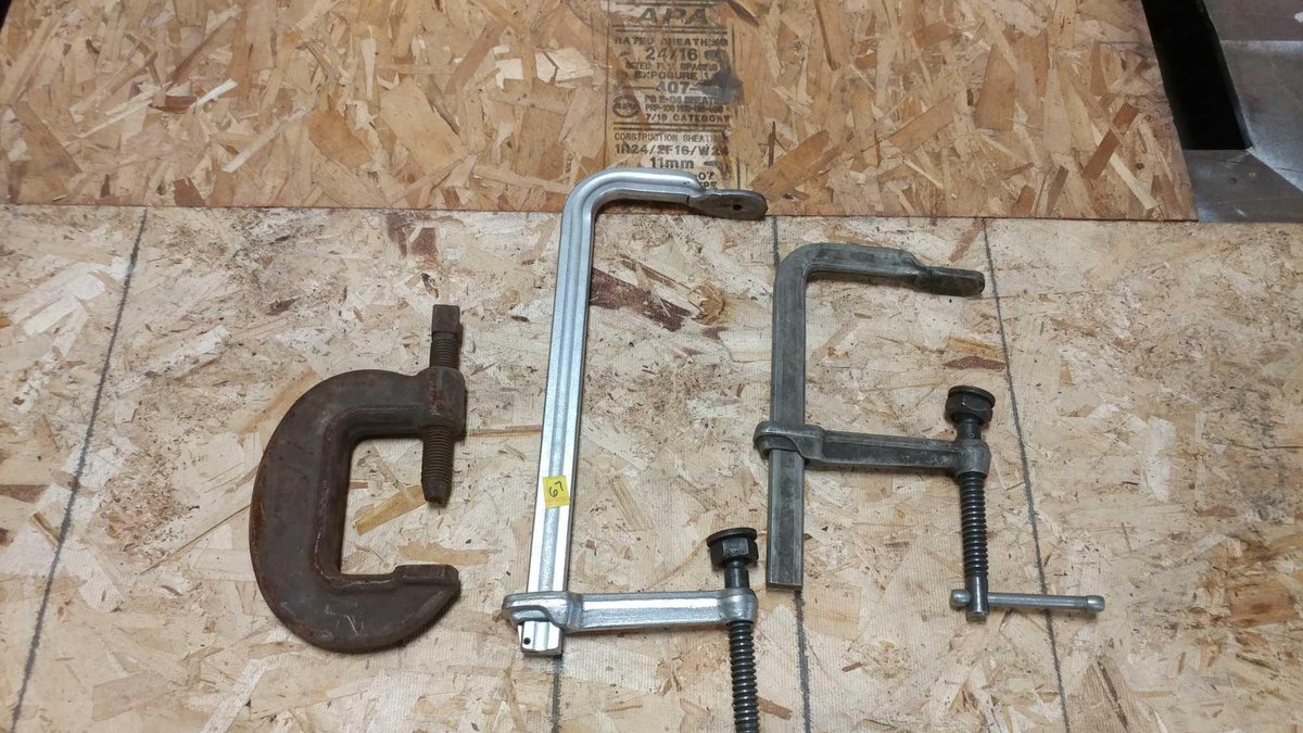 (3) VICE CLAMPS