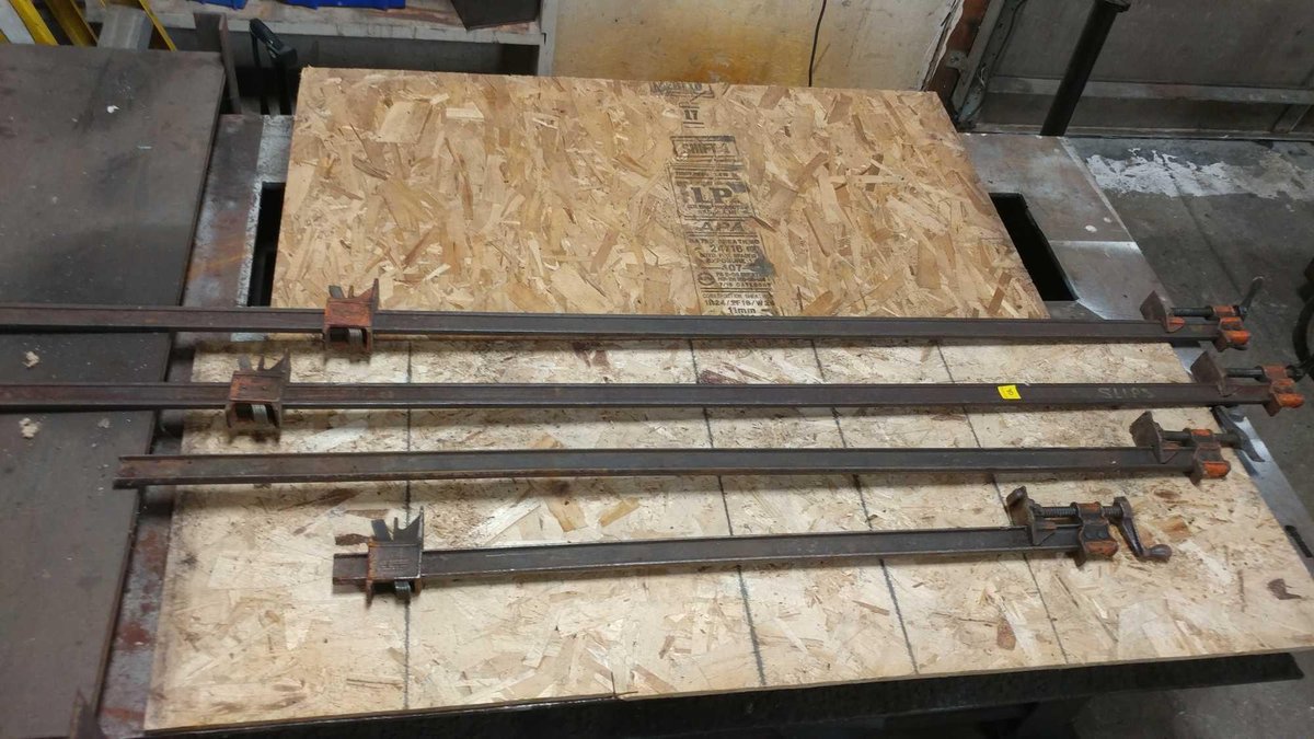 (1) 37" BAR CLAMP and (1) 57" BAR CLAMP and (2) 76" BAR CLAMPS