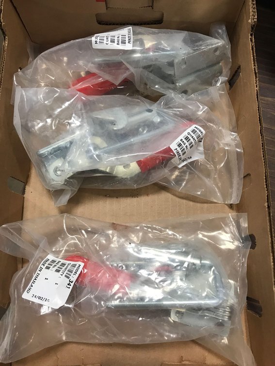 (3) DE-STAT-CO MODEL 341 LATCH CLAMP NEW IN BAG 