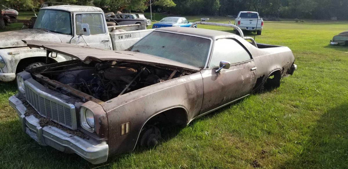 1974 EL CAMINO, BUICK V8  (NO TITLE)