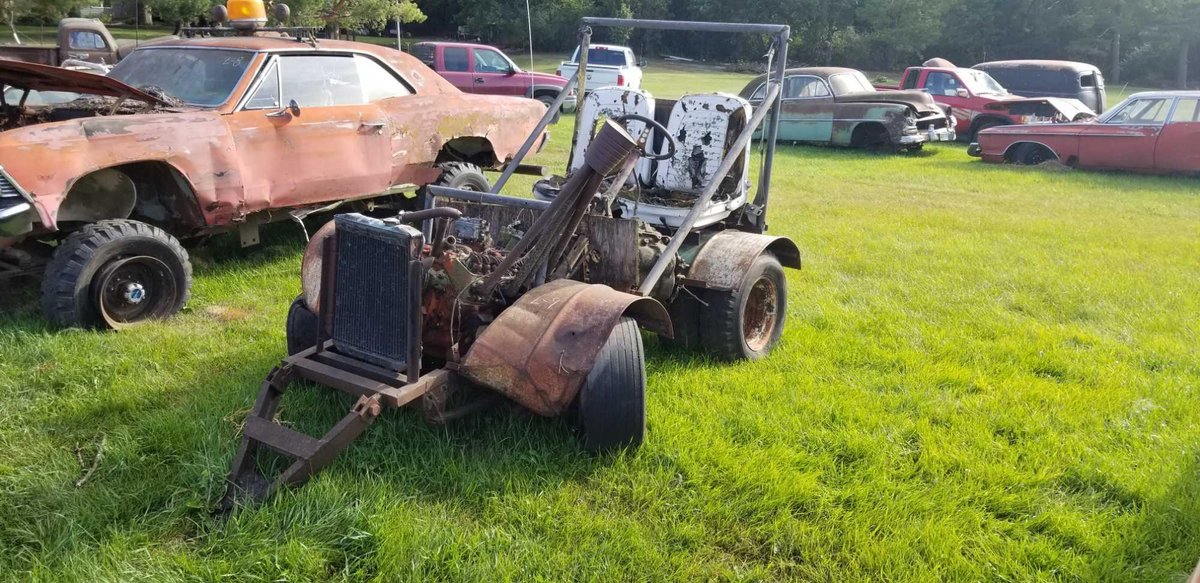 2 SEAT HOMEMADE BUGGY, SMALL BLOCK CHEVY MOTOR (NO TITLE )