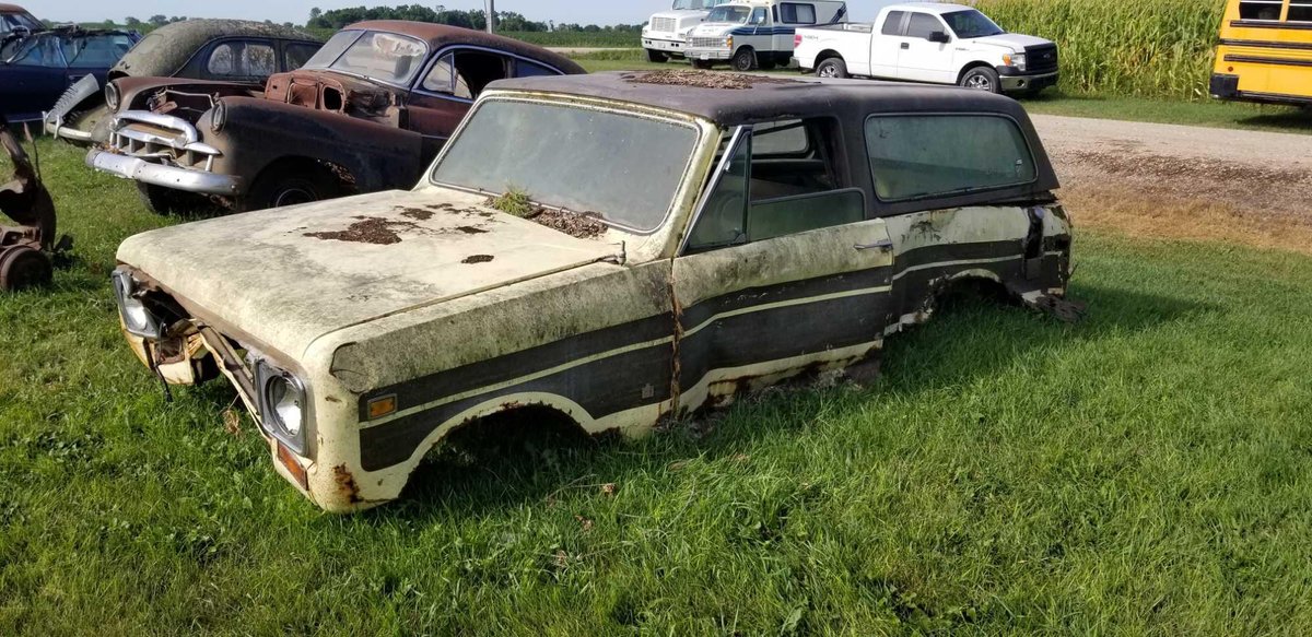 1976 IH SCOUT, JUST BODY (NO TITLE) ​​​​​​​