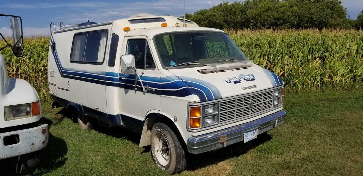 (TITLE) 1979 DODGE TRANS VAN, 57,000 ACTUAL MILES, V8 MOTOR, RUNS AND DRIVES 
