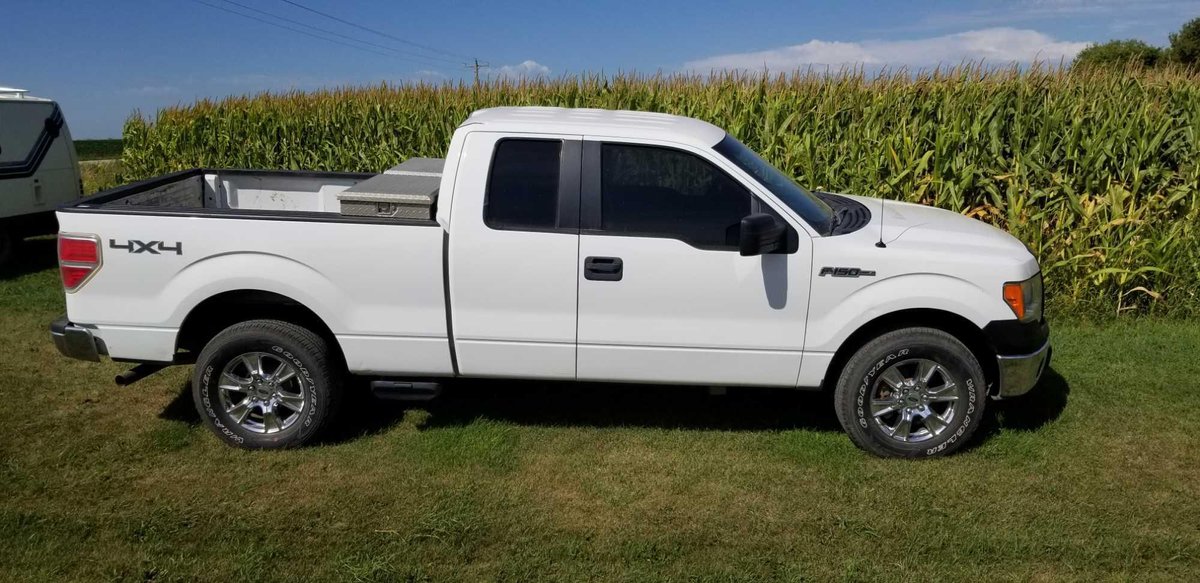 (TITLE) 2013 FORD F150 XL, 5.0, HAS A MISS, EXTENDED CAB, 4X4, 154,397 MILES, POWER WINDOWS &amp; LOCKS,