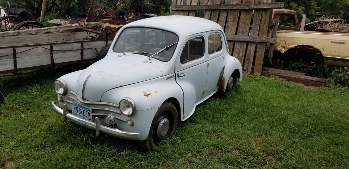 (TITLE) 1969 RENAULT BUG, 4 DOOR, STORED  INSIDE