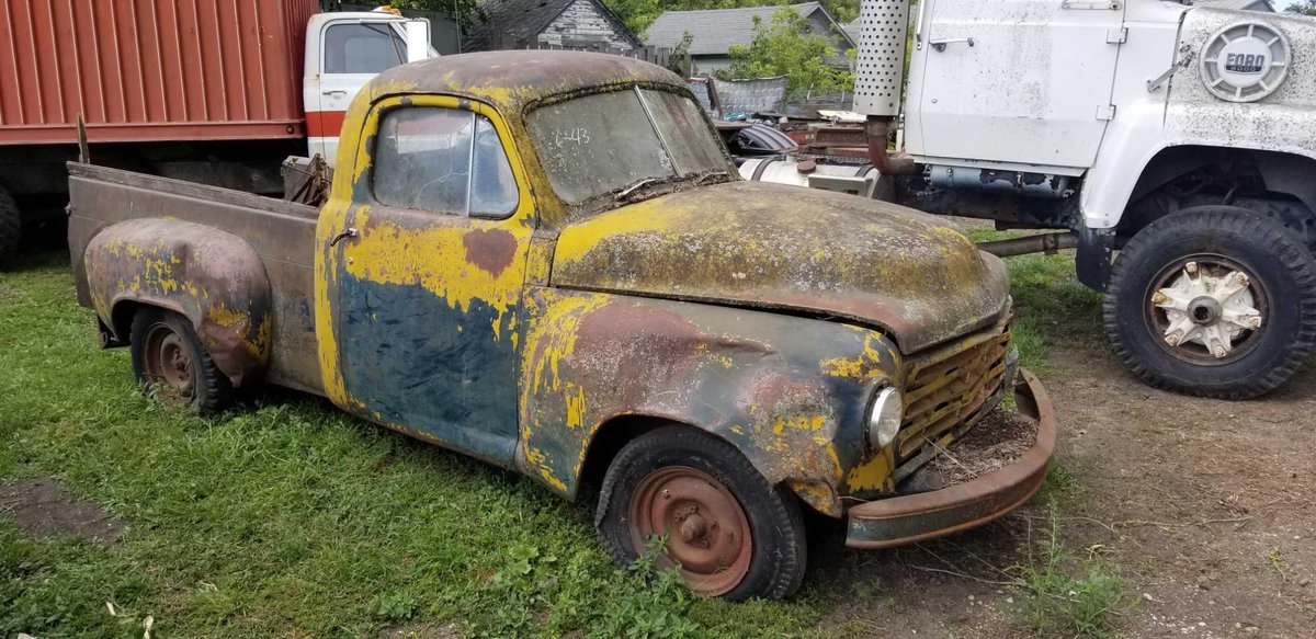 1949 OR 50 STUDEBAKER PICKUP, FLAT HEAD, 6CYL,  ( NO TITLE)  ​​​​​​​