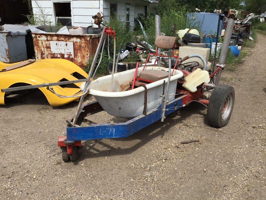 AMERICAN MADE BATHROOM CAR 8 HP HONDA MOTOR