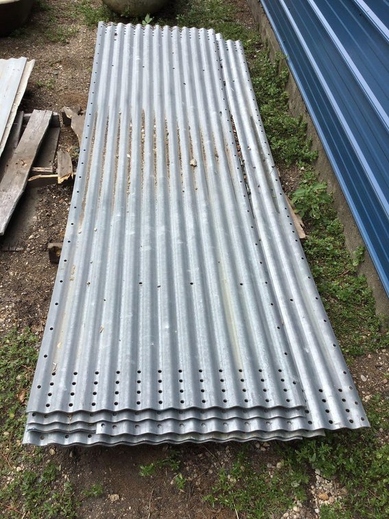 (9) BIN SHEETS, 119IN TOTAL LENGTH 34IN HEIGHT