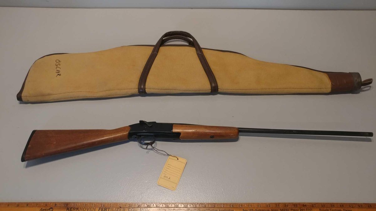 SPRINGFIELD MODEL 944 .410 SINGLE SHOT SHOTGUN w/CASE
