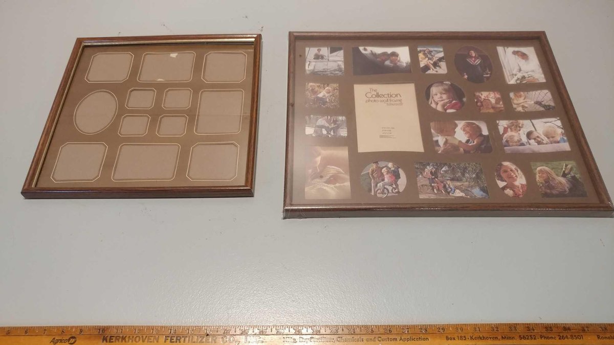 (2) PHOTO WALL FRAMES