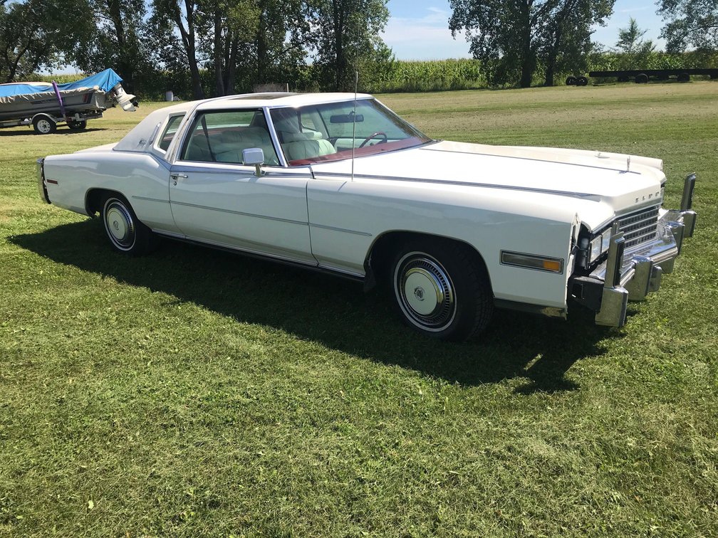 1978 CADILLAC ELDORADO 68,301 MILES AC/HEAT, AM/FM, SUNROOF, 7.0 V8 425 CU IN , RUNS AND DRIVES 