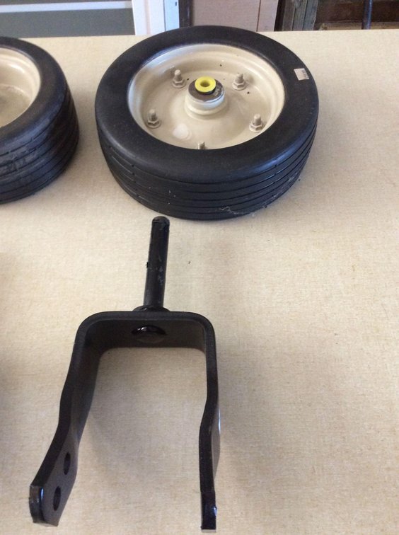 (3) WHEELS FOR WOODS 3-POINT & BELLY MOWER W/BRACKETING MOUNTS)