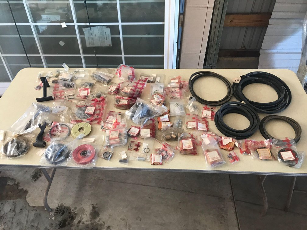 ASSORTMENT OF YANMAR GENUINE PARTS