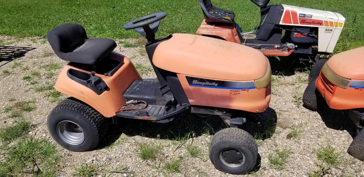 SIMPLICITY REGENT 16 PARTS MOWER