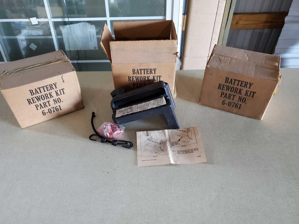 (3) LAWN MOWER BATTERY BOXES