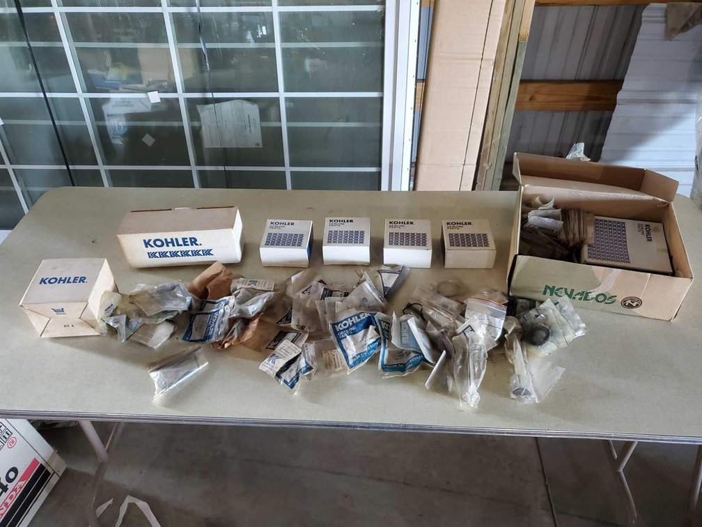 ASSORTMENT OF KOHLER ENGINE PARTS