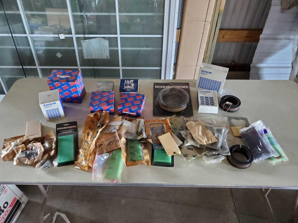 ASSORTMENT OF KOHLER ENGINE PARTS