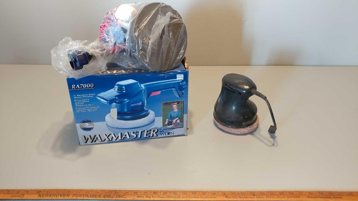 2 PC. WAX MACHINES