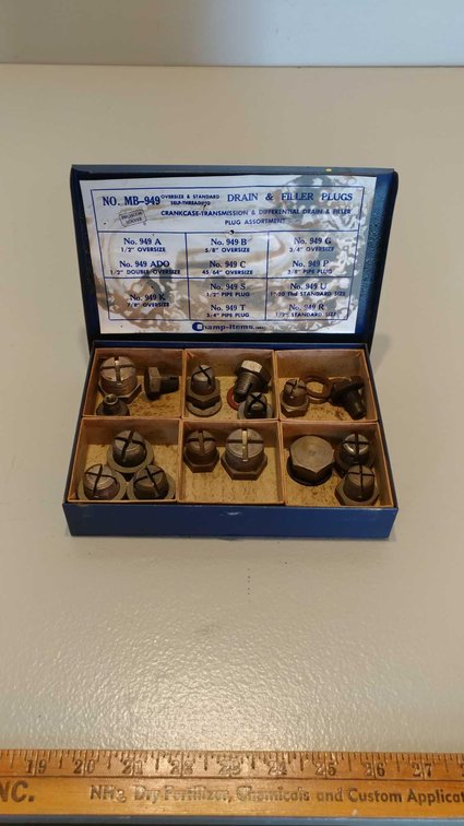 HAMP-ITEMS DRAIN AND FILLER PLUGS