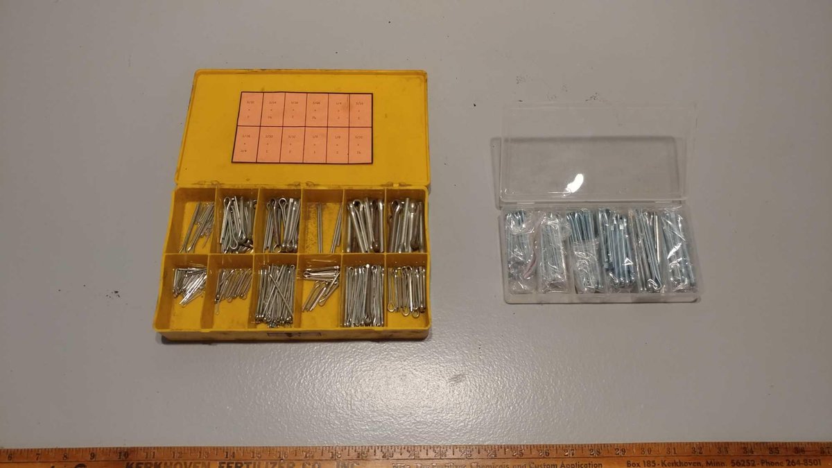 (2) CASES OF COTTER PINS