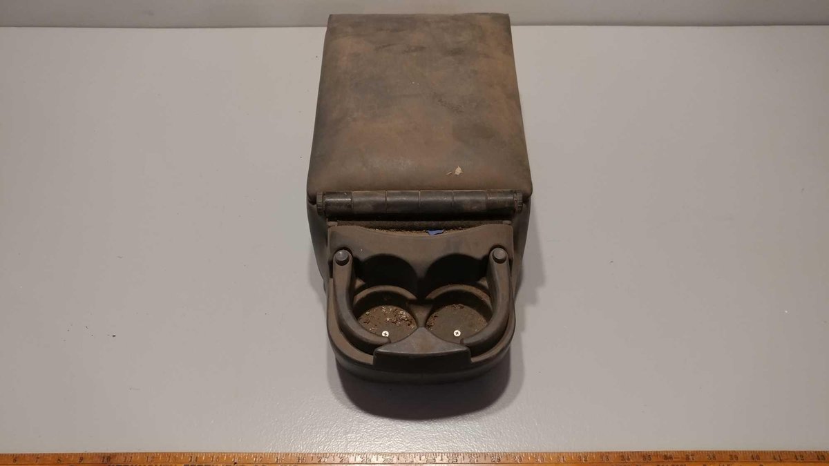CASSSETTE CASE HOLDER, CENTER CONSOLE TAPE HOLDER BlACK PADDED,CONSOLE CUP HOLDER AND STORAGE HOLDER