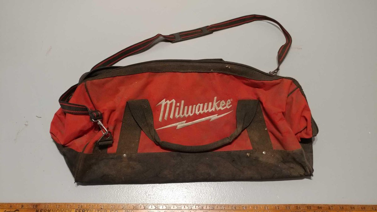 CRAFTSMAN CANVAS TOOL BAG,MILWAUKEE CANVAS TOOL BAG