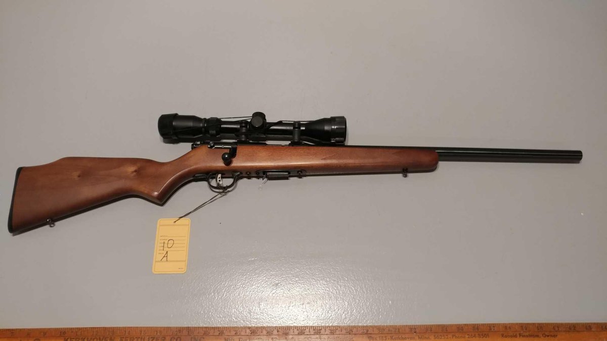 SAVAGE MODEL 93R17, .17 CAL HMR, WOODSTOCK, BOLT ACTION, BUSHNELL 3-9 POWER, SN 1272095