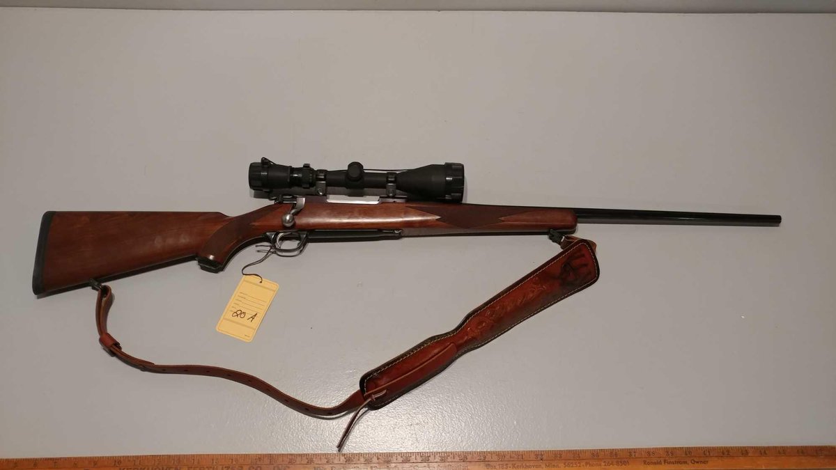 RUGER M77 MARK II, 7MM MAG, BOLT ACTION, WHITE TAIL CLASSIC SCOPE, 3.5-10X50, W/SLING, SN 783-01238