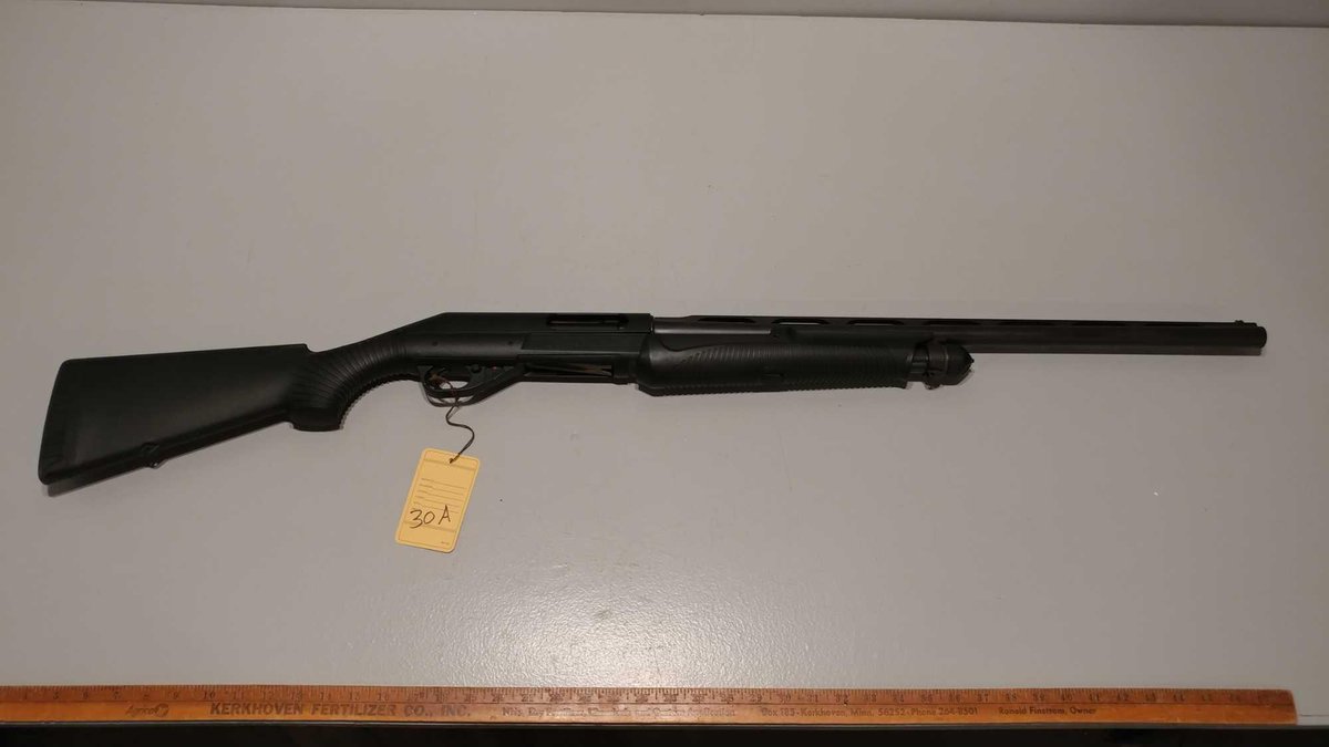 BENELLI 12 GAUGE PUMP, 3 1/2, 2 3/4, OR 3, SYNTHETIC STOCK, SN Z364500