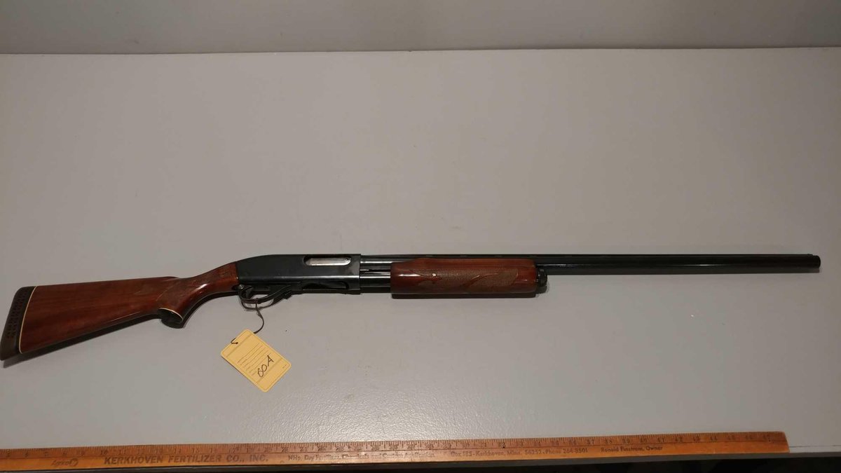 REMINGTON 870 MAG 12 GAUGE PUMP, 2 3/4 OR 3, SN W496931M