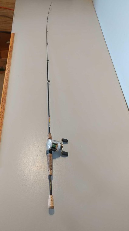 MITCHELL FULCRUM PRO FISHING ROD,PINNACLE REEL