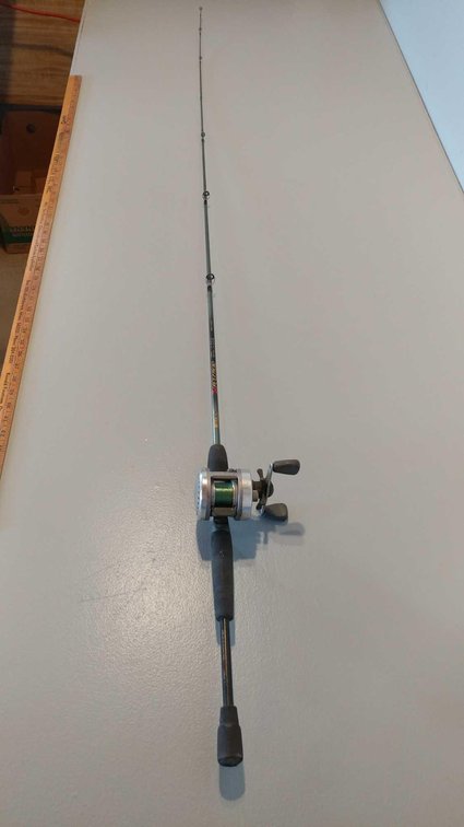 MITCHELL FULCRUM ,MEDIUM HEAVY ROD,QUANTUM IRI20C REEL